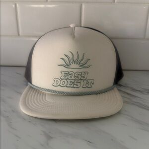 Katin Cream and Black Trucker Hat